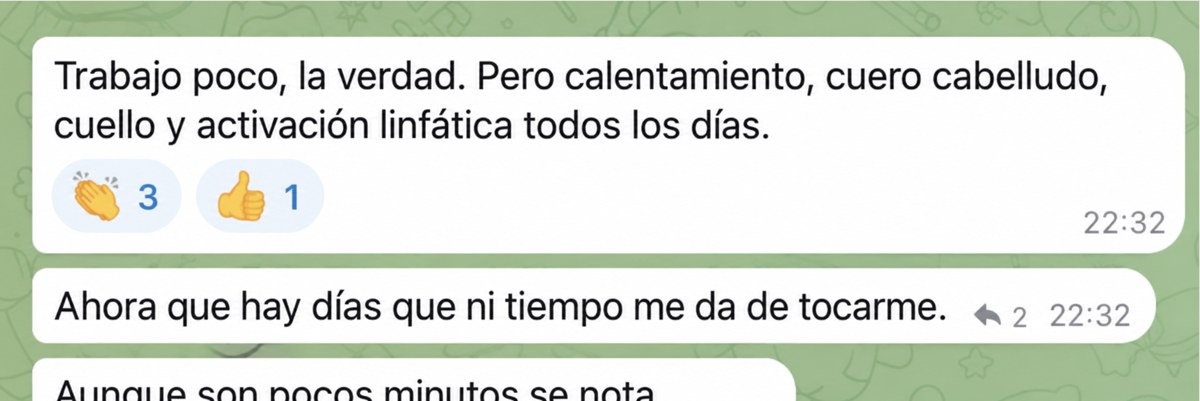 Mensaje de Vanesa